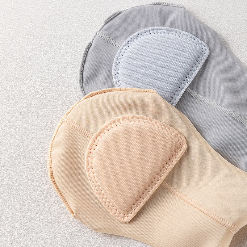 Einfarbige, gepolsterte Halbsocken (8 Paar) - image 8