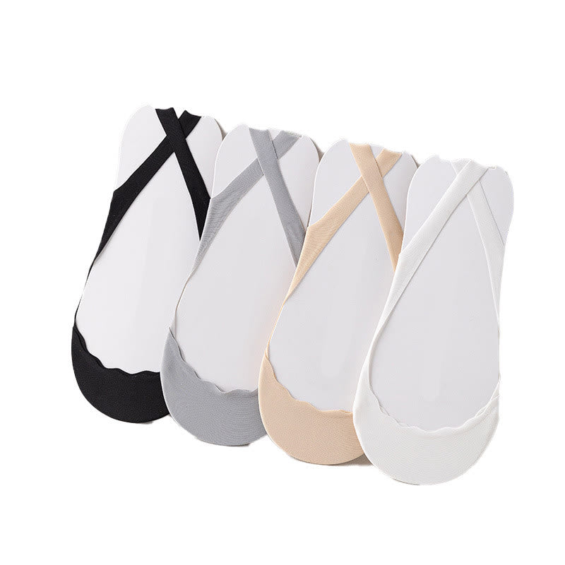 Einfarbige, gepolsterte Halbsocken (8 Paar) - Mehrfarbig*2 - EU37-40 (US4-7) - image 9