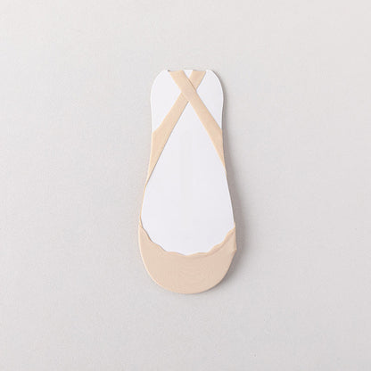 Einfarbige, gepolsterte Halbsocken (8 Paar) - Nackt - EU37-40 (US4-7) - image 12