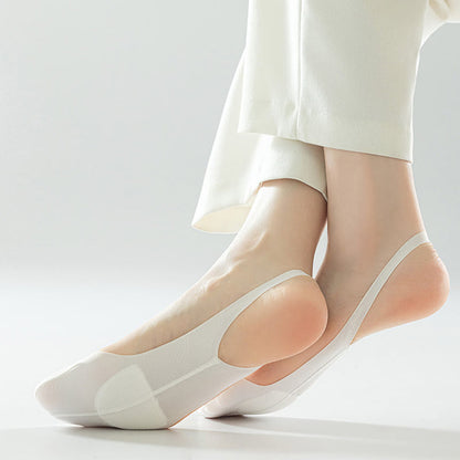 Einfarbige, gepolsterte Halbsocken (8 Paar) - image 7