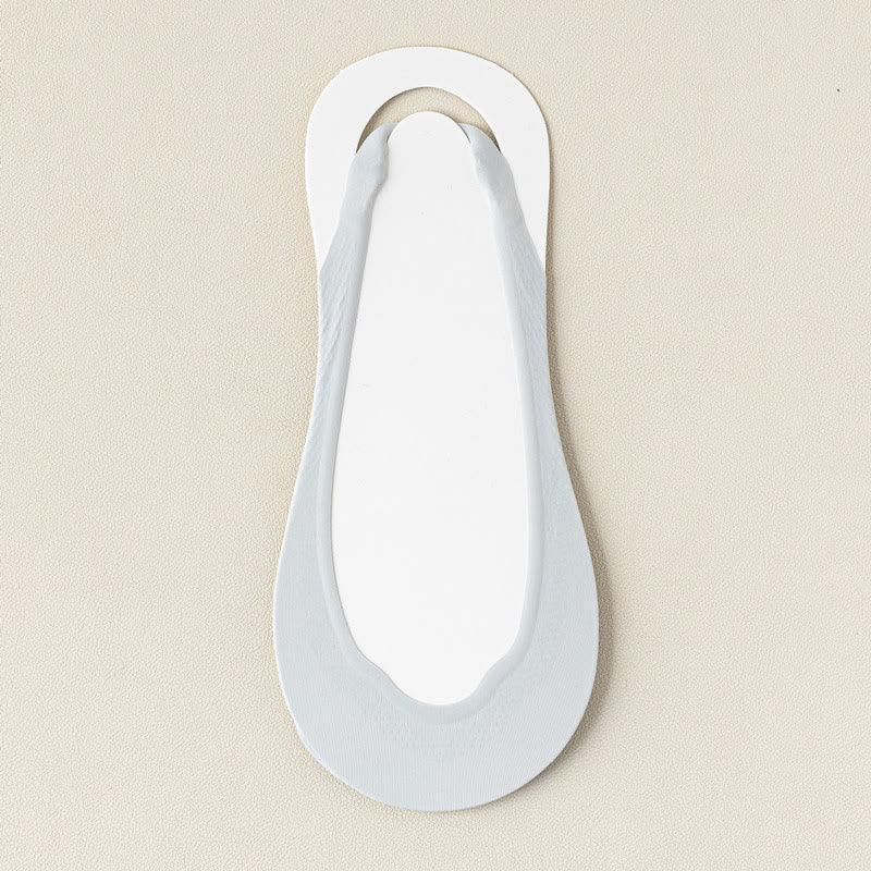 Gepolsterte, halbtransparente Sommersocken (6 Paar) - Grau - EU37-40 (US4-7) - image 14