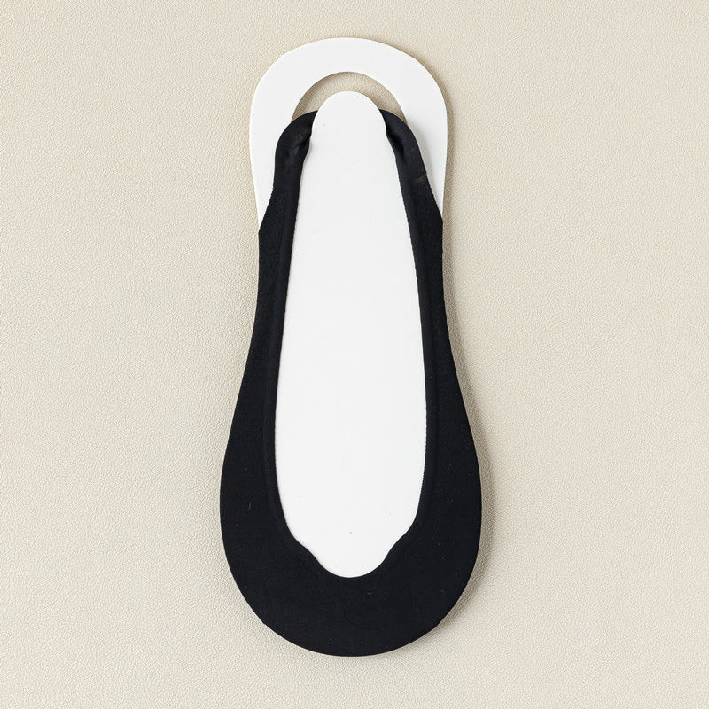 Gepolsterte, halbtransparente Sommersocken (6 Paar) - Schwarz - EU37-40 (US4-7) - image 10