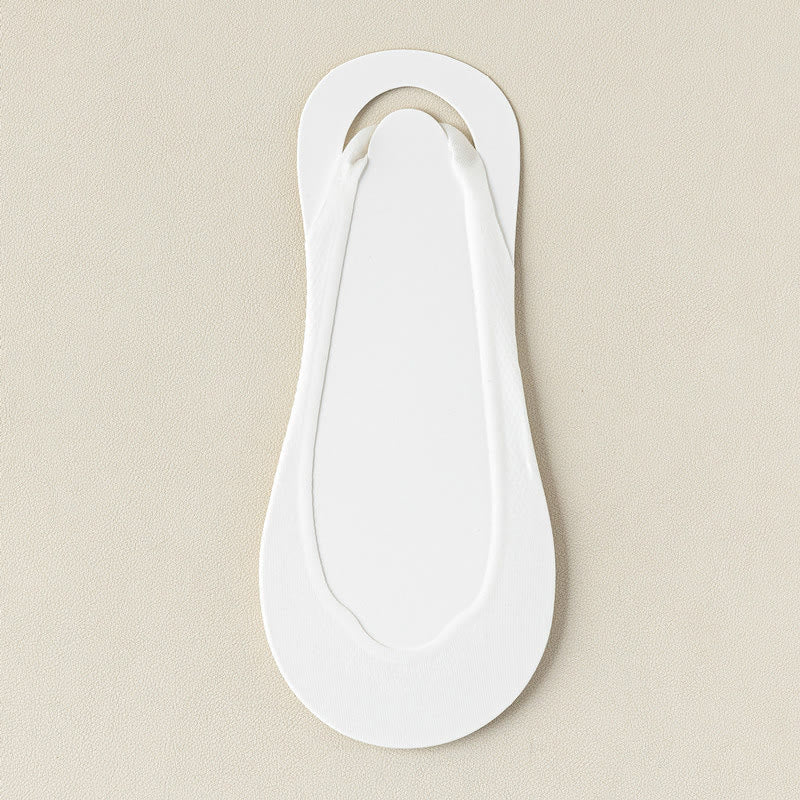 Gepolsterte, halbtransparente Sommersocken (6 Paar) - Weiß - EU37-40 (US4-7) - image 12