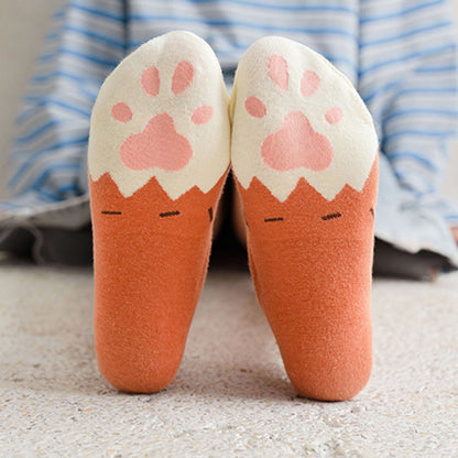 Socken mit Katzenpfotenabdrücken (5 Paar) - image 7