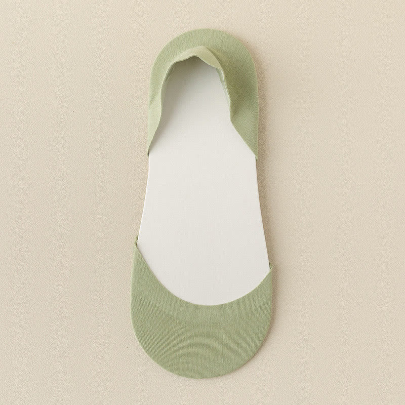 Ultraflache, unsichtbare Socken (5 Paar) - Grün - EU37-40 (US4-7) - image 12