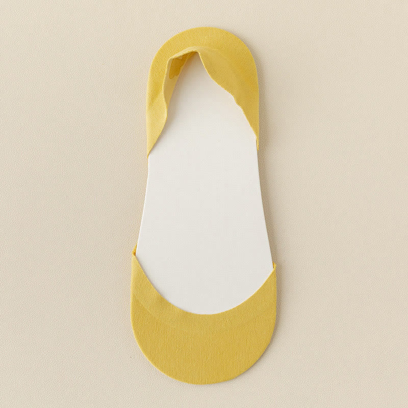 Ultraflache, unsichtbare Socken (5 Paar) - Gelb - EU37-40 (US4-7) - image 14
