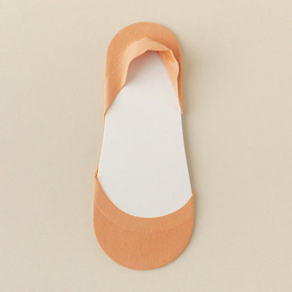 Ultraflache, unsichtbare Socken (5 Paar) - Orange - EU37-40 (US4-7) - image 15