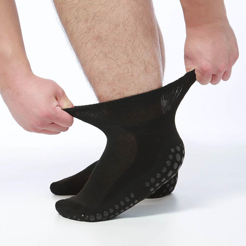 Dehnbare Knöchelsocken für Diabetiker in Übergröße (2 Paar) - Schwarz - EU40-45 (US7-11) - image 1