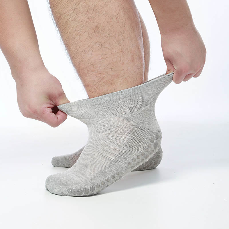 Dehnbare Knöchelsocken für Diabetiker in Übergröße (2 Paar) - Hellgrau - EU40-45 (US7-11) - image 9