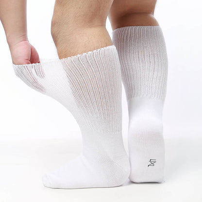 Extra breite kniehohe Diabetikersocken in Übergröße (2 Paar) - Weiß - S/M - image 3