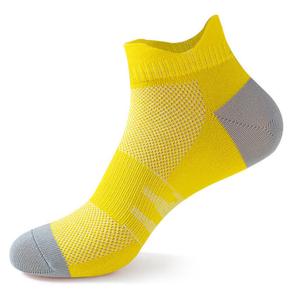 Elastische Knöchel-Kompressionssocken aus Netzstoff in Übergröße (6 Paar) - Gelb - EU40-44 (US7-10) - image 8