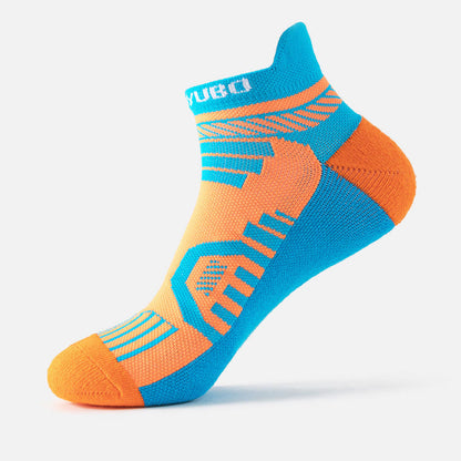 Verdickte Knöchel-Kompressionssocken in leuchtenden Farben in Übergröße (5 Paar) - Orange - EU40-45 (US7-11) - image 9