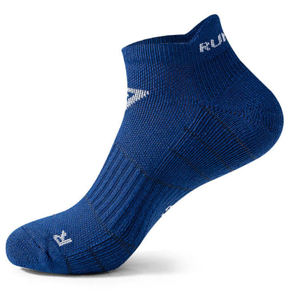 Rutschfeste, weiche Kompressionssocken in Übergröße für den Knöchel (4 Paar) - Marineblau - EU40-45 (US7-11) - image 10
