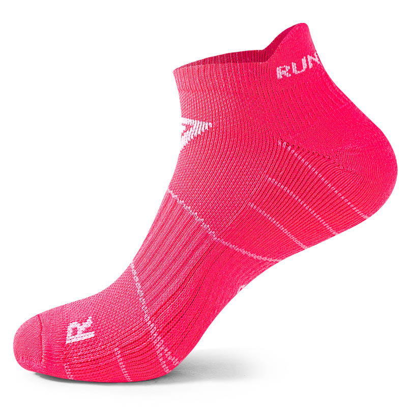 Rutschfeste, weiche Kompressionssocken in Übergröße für den Knöchel (4 Paar) - Rosa - EU40-45 (US7-11) - image 8