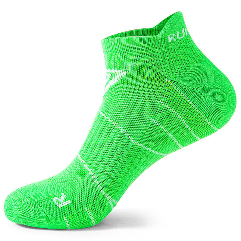 Rutschfeste, weiche Kompressionssocken in Übergröße für den Knöchel (4 Paar) - Grün - EU40-45 (US7-11) - image 14