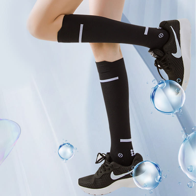 Schnelltrocknende Kompressionsstrümpfe in Übergröße (4 Paar) - image 2