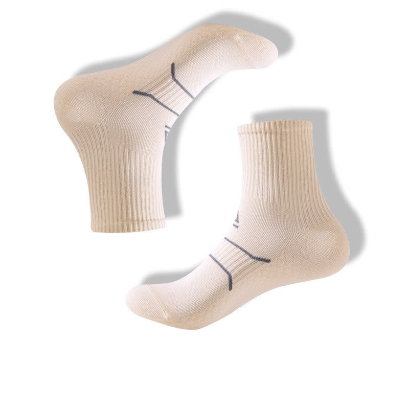 Kompressionsstrümpfe in Übergröße (7 Paar) - Beige - EU39-44 (US6-10) - image 8