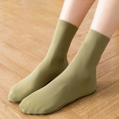 Viertelsocken aus Eisseide in Übergröße (8 Paar)