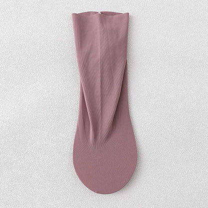Viertelsocken aus Eisseide in Übergröße (8 Paar)