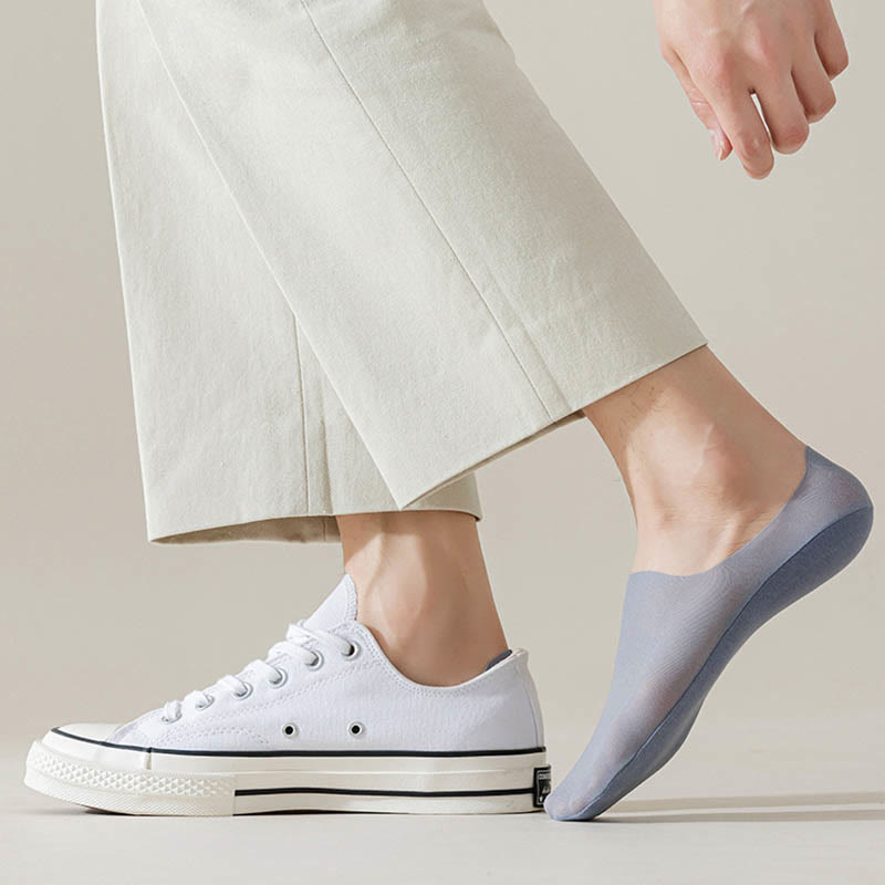 Unsichtbare Socken aus Eisseide (7 Paar) - image 9