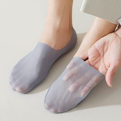 Unsichtbare Socken aus Eisseide (7 Paar) - image 6