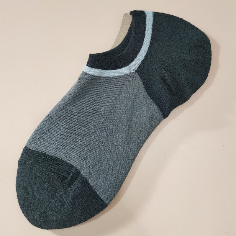 Farblich passende, unsichtbare Socken (7 Paar) - Dunkelgrau - EU39-45 (US6-11) - image 7