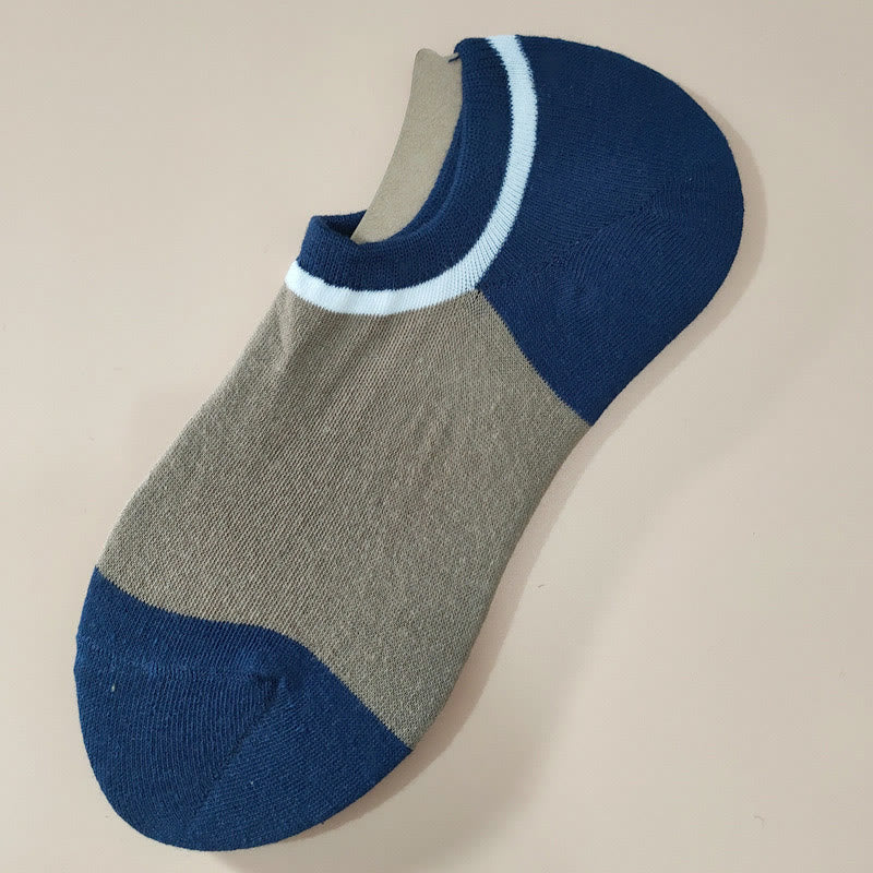 Farblich passende, unsichtbare Socken (7 Paar) - Khaki - EU39-45 (US6-11) - image 3