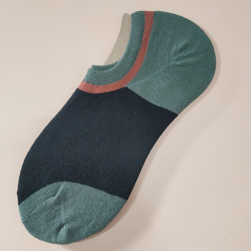 Farblich passende, unsichtbare Socken (7 Paar) - Schwarz - EU39-45 (US6-11) - image 1