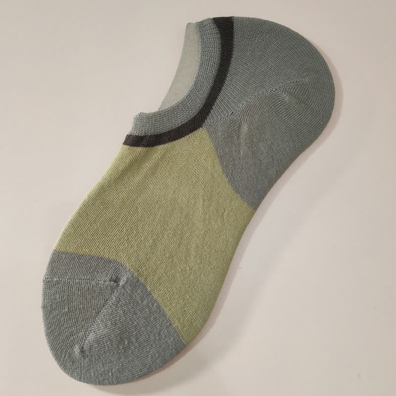 Farblich passende, unsichtbare Socken (7 Paar) - Gelb - EU39-45 (US6-11) - image 2