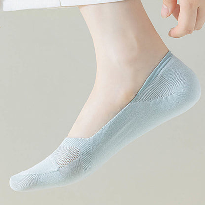 Sommerliche, unsichtbare Socken aus Eisseide (6 Paar) - image 6