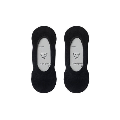 Sommerliche, unsichtbare Socken aus Eisseide (6 Paar) - Schwarz - EU37-40 (US4-7) - image 11