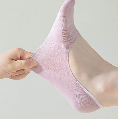 Sommerliche, unsichtbare Socken aus Eisseide (6 Paar) - image 5