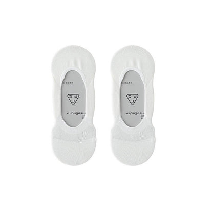 Sommerliche, unsichtbare Socken aus Eisseide (6 Paar) - Weiß - EU37-40 (US4-7) - image 9