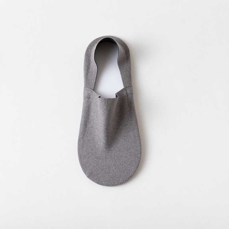 Atmungsaktive, weiche, unsichtbare Socken (5 Paar) - Dunkelgrau - EU37-40 (US4-7) - image 5