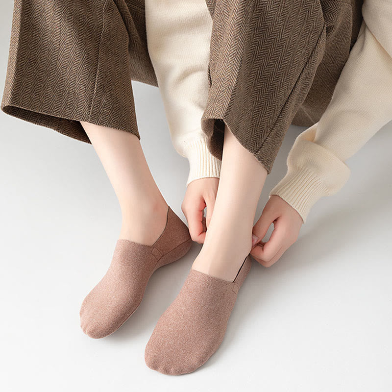 Atmungsaktive, weiche, unsichtbare Socken (5 Paar) - image 1