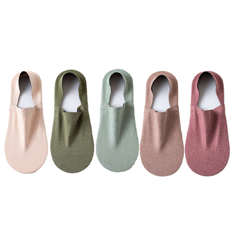 Atmungsaktive, weiche, unsichtbare Socken (5 Paar) - Mehrfarbig B (5 Paar) - EU37-40 (US4-7) - image 15