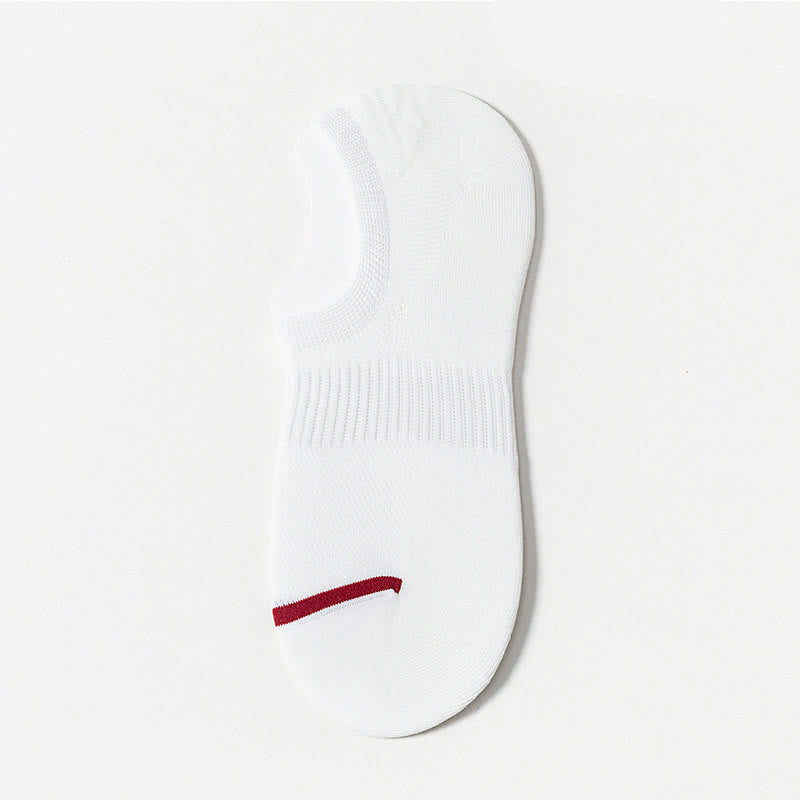 Sommerliche Mesh-No-Show-Socken (7 Paar) - Weiß - EU39-44 (US6-10) - image 16