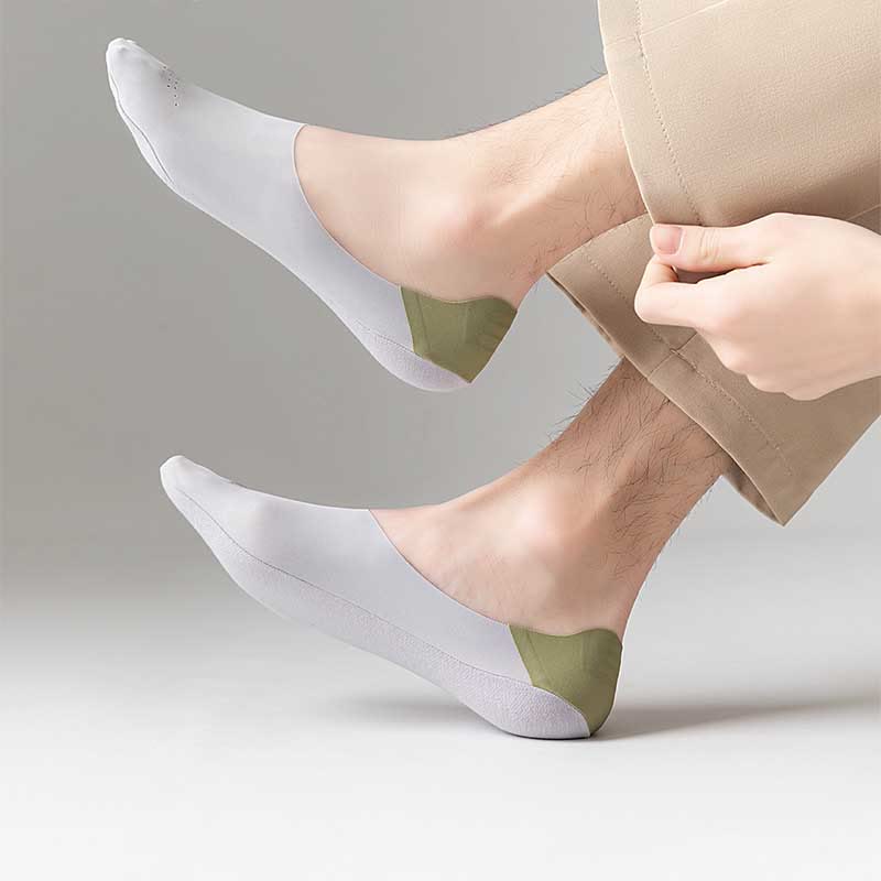 Atmungsaktive, unsichtbare Socken aus Eisseide (6 Paar) - image 2