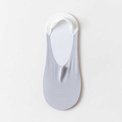 Atmungsaktive, unsichtbare Socken aus Eisseide (6 Paar) - Weiß - EU39-44 (US6-10) - image 10