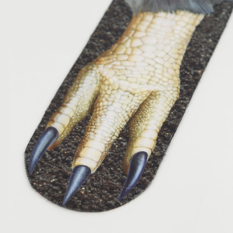 Viertelsocken mit Pferde-, Adler- und Tigerpfotenmotiv in Übergröße (3 Paar) - image 3