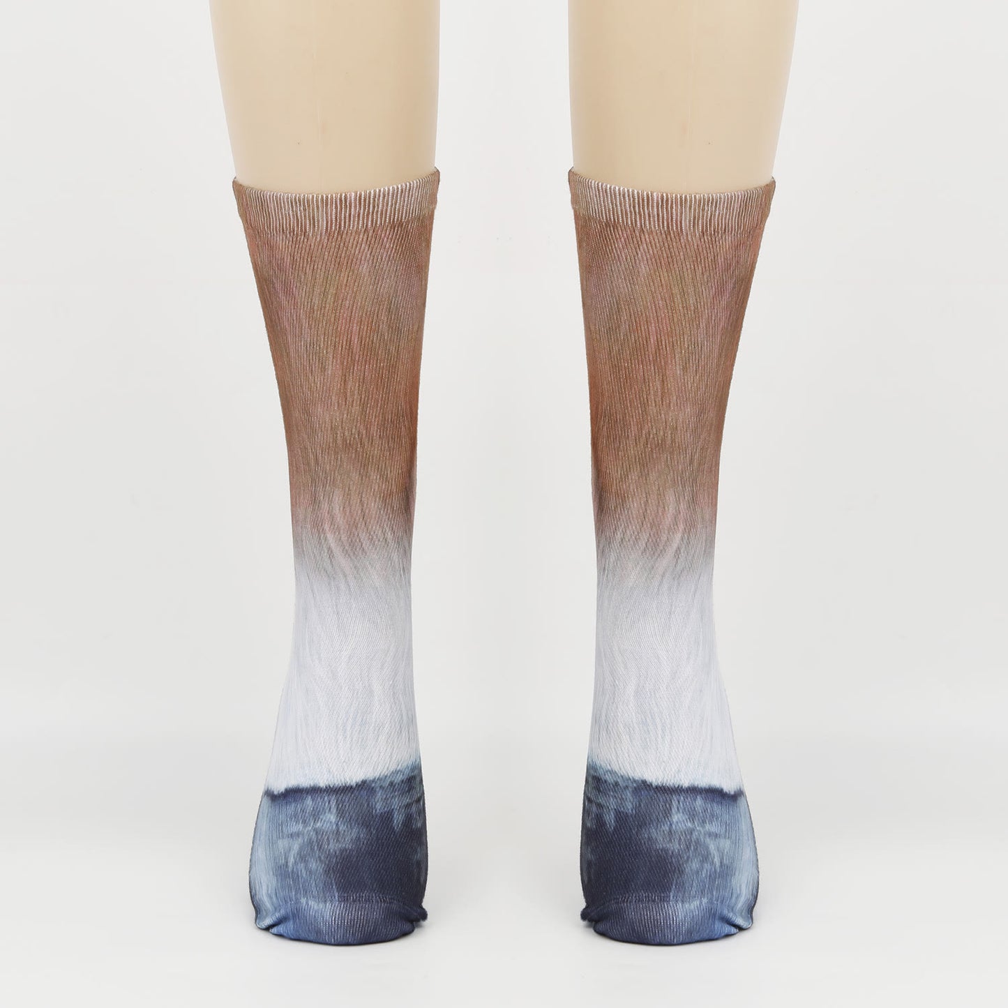 Socken mit Schweine-, Esel- und Pferdemotiven (3 Paar) - Pferd - EU38-44 (US5-10) - image 3