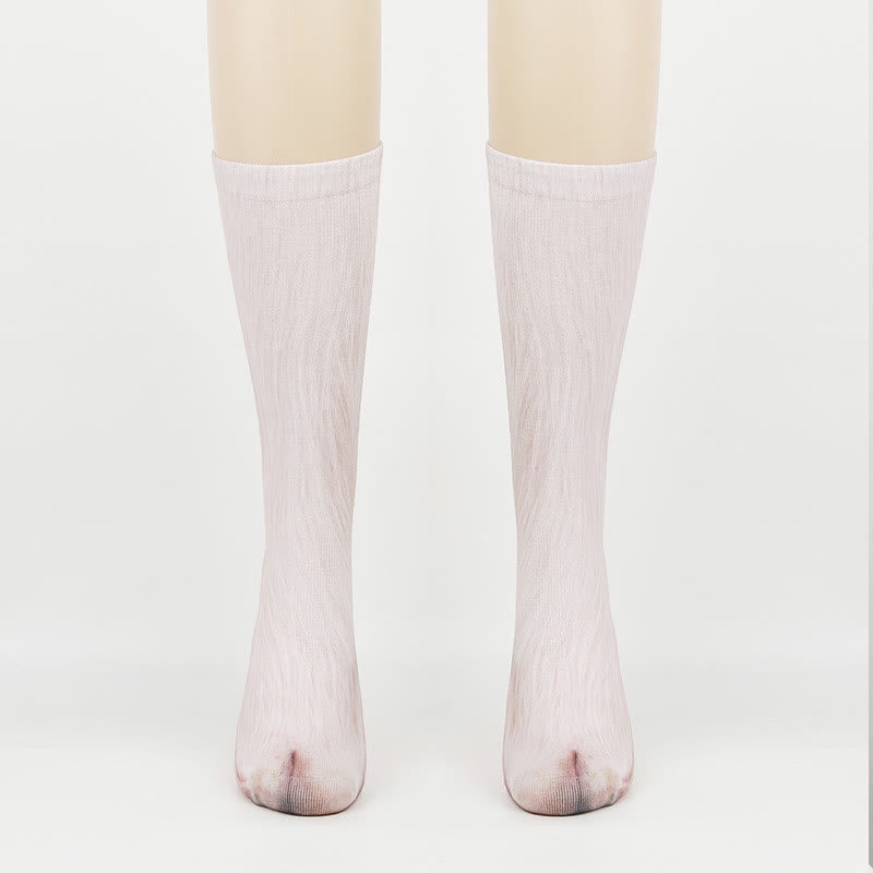 Socken mit Schweine-, Esel- und Pferdemotiven (3 Paar) - Schwein - EU38-44 (US5-10) - image 2