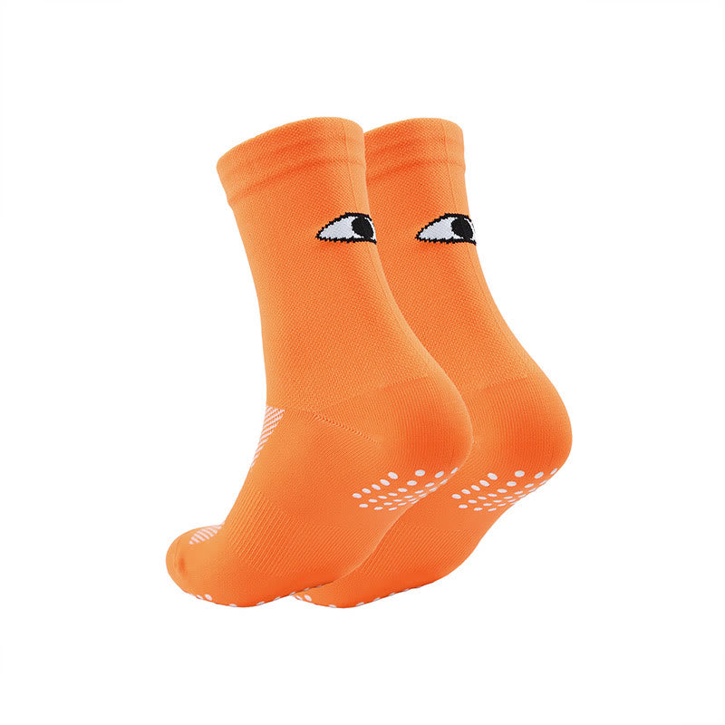 Kompressionsstrümpfe „Eyes Quarter“ in Übergröße (3 Paar) - Orange - EU40-45 (US7-11) - image 5