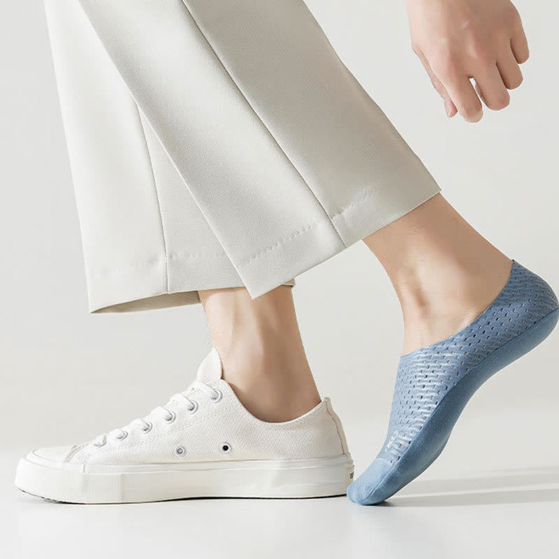 Unsichtbare Socken aus Mesh in Unifarben (6 Paar) - image 7