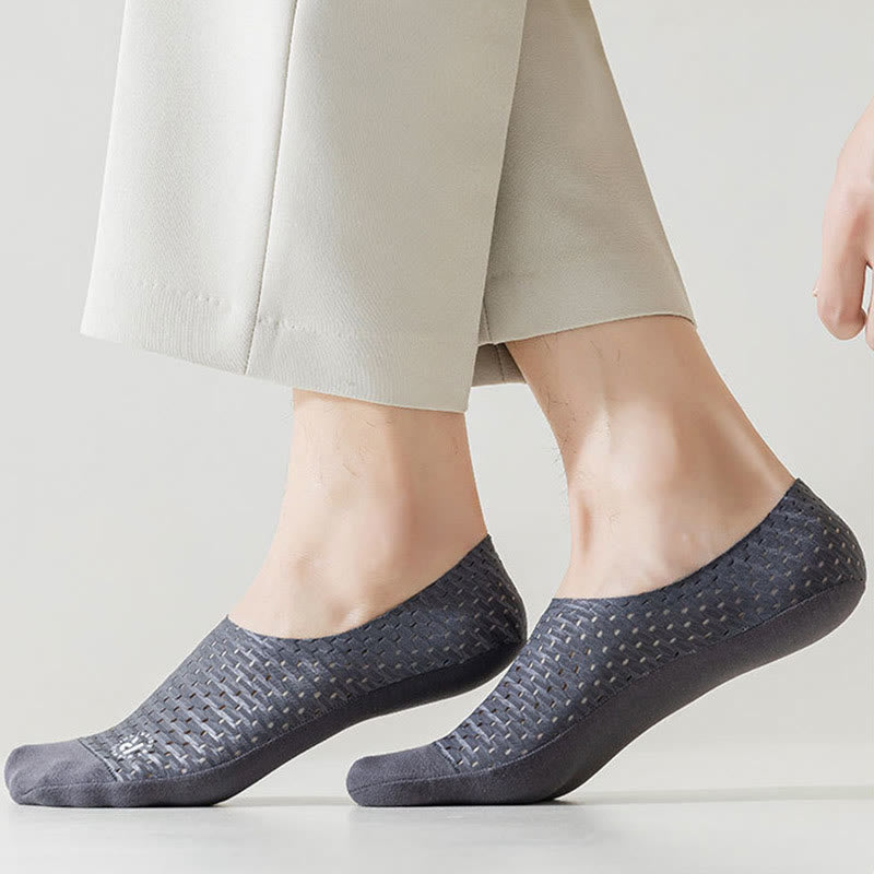 Unsichtbare Socken aus Mesh in Unifarben (6 Paar) - image 6