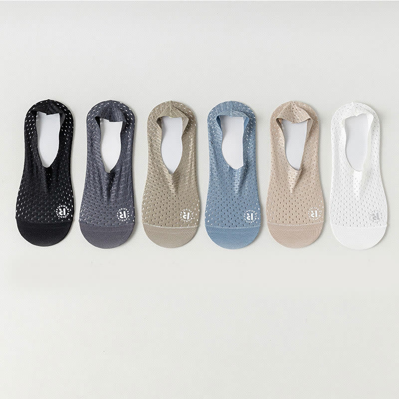 Unsichtbare Socken aus Mesh in Unifarben (6 Paar) - image 8