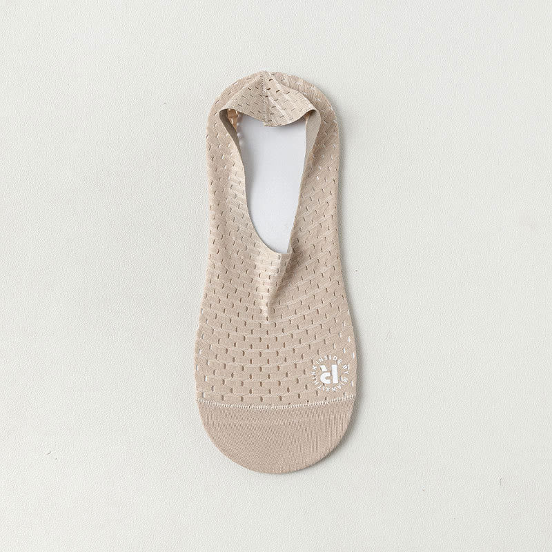 Unsichtbare Socken aus Mesh in Unifarben (6 Paar) - Khaki - EU39-44 (US6-10) - image 12