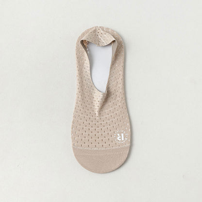 Unsichtbare Socken aus Mesh in Unifarben (6 Paar) - Khaki - EU39-44 (US6-10) - image 12