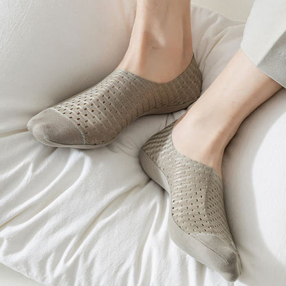 Unsichtbare Socken aus Mesh in Unifarben (6 Paar) - image 4