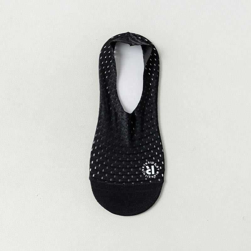 Unsichtbare Socken aus Mesh in Unifarben (6 Paar) - Schwarz - EU39-44 (US6-10) - image 10